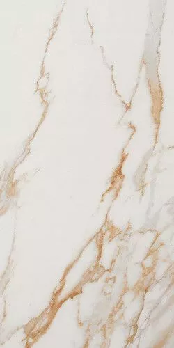 Roma Gold Gres Porcellanato Calacatta Oro Brill 80x160 RT - фото 1