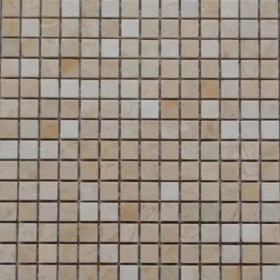 Marble Mosaic Botticino Classico 15x15 305x305 - фото 1
