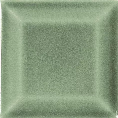 Modernista Biselado PB C/C Verde Oscuro 7.5x7.5 - фото 1