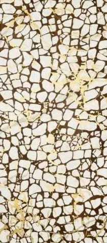 Unique Marmi Decoro Organic Brown Onix/Calacatta/Gold 80x180 - фото 1