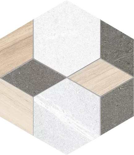Seine Hexagono Mayeix Multicolor 23x26.6 - фото 1