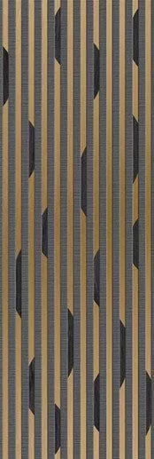 La citta Grey Gold PVD Mix Line Matt.Rec. 40x120 - фото 1
