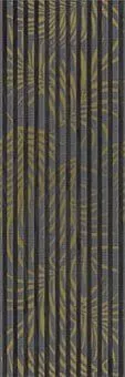 La citta Grey Gold PVD Flower Matt.Rec. 40x120 - фото 1