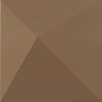 Shapes #1 Kioto Bronzo Mat-Gloss 25x25 - фото 1