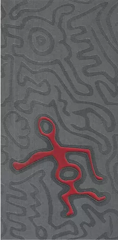 The Wall Decoro Shapes A Black 23.7x47.8 - фото 1