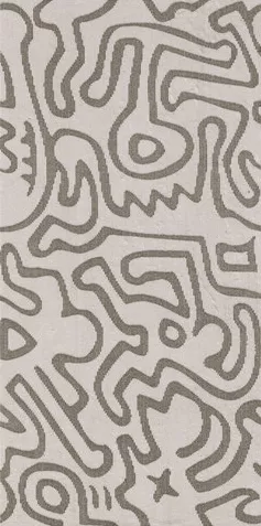 The Wall Decoro Shapes B Beige 23.7x47.8 - фото 1