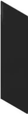 Chevron Wall Black Matt Left 5.2x18.6 - фото 1