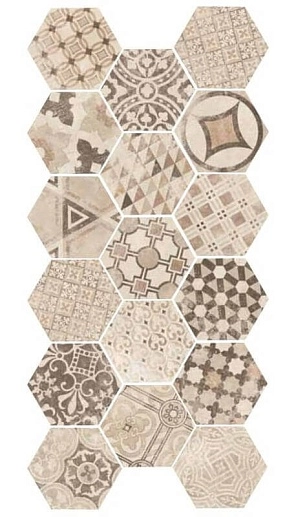 Hexatile Cement Garden Sand 17.5x20 - фото 1