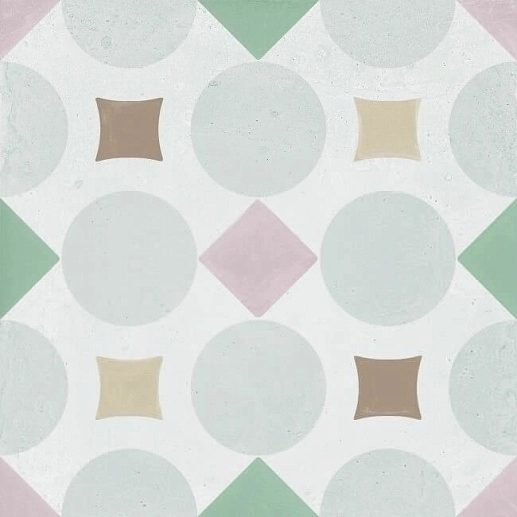 Patterns Pink Geometric 22.3x22.3 - фото 1