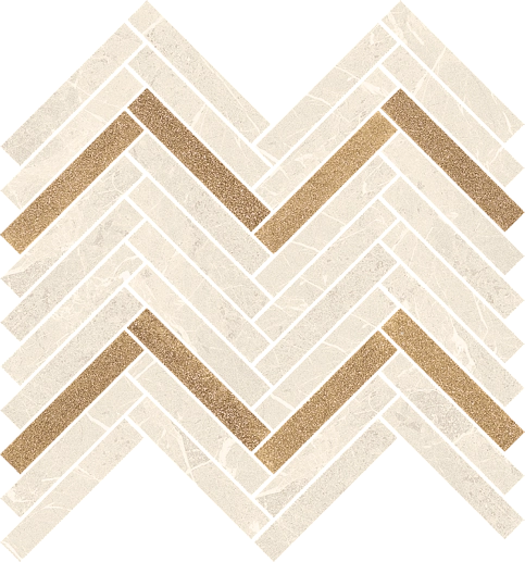 Stone Matter Beige Mozaika Polysk 28.1x30.1 - фото 1