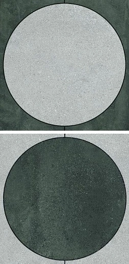 Be-Square Optical Concrete/Black 30x30 - фото 1