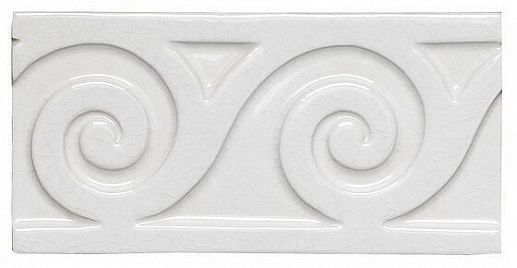 Modernista Relieve Mar C/C Blanco 7.5x15 - фото 1