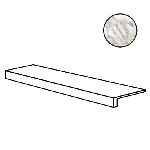 Memories Bianco Vagli Ant 32x120x4.5 - фото 1