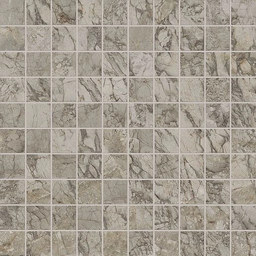 Tele di Marmo Mosaico 3x3 Breccia Braque Lappato - фото 1