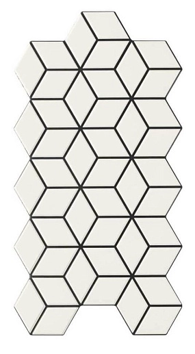 Rhombus Snow 26.5x51 - фото 1