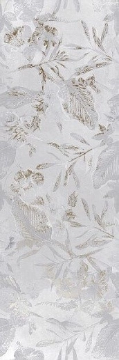 Bosco Verticale Grey Flowers Insert 25x75 - фото 1