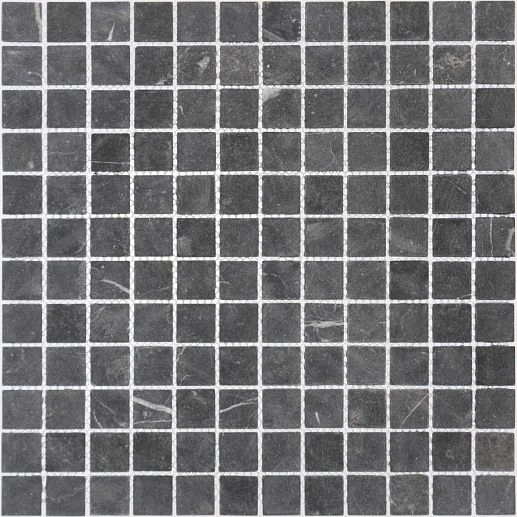 Pietrine 4 мм Nero Oriente Mat 23x23x4 - фото 1