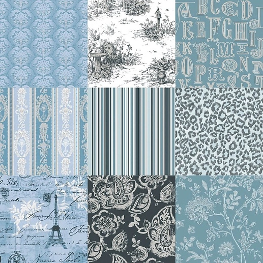 Italian Dream Wonder Blue 25x75 - фото 1