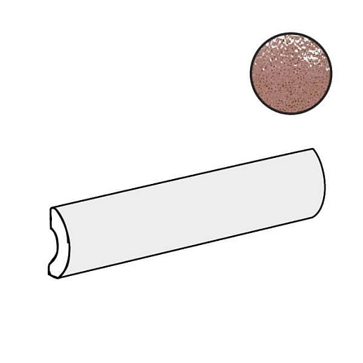 Altea Pencil Bullnose Rosewood 3x20 - фото 1