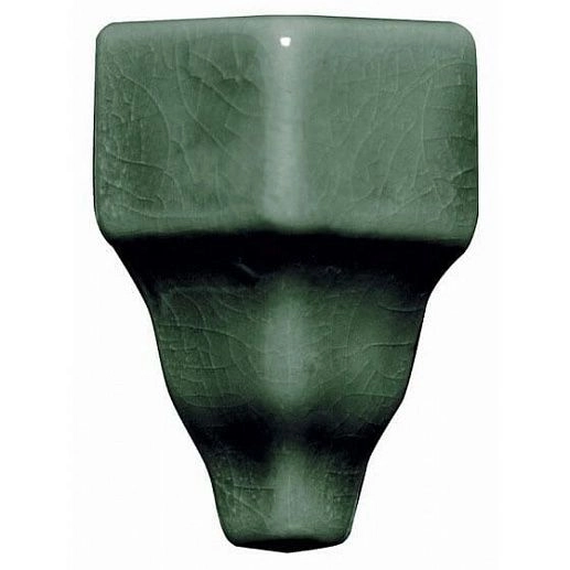 Modernista Angulo Exterior Cornisa C/C Verde Oscuro 3.5x2.7 - фото 1