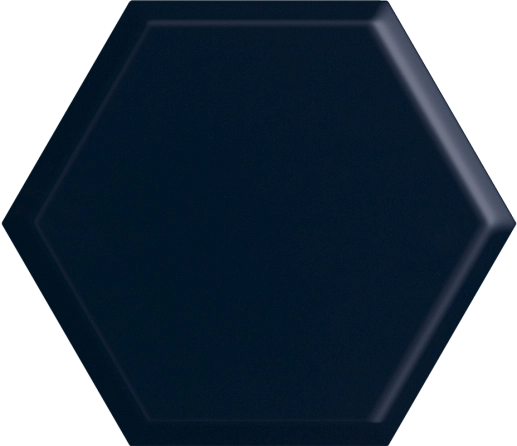 Intense Tone Blue Heksagon Structura A 19.8x17.1 - фото 1