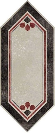 Via Emilia Canali Losanga Lato Grigio 14x34 - фото 1