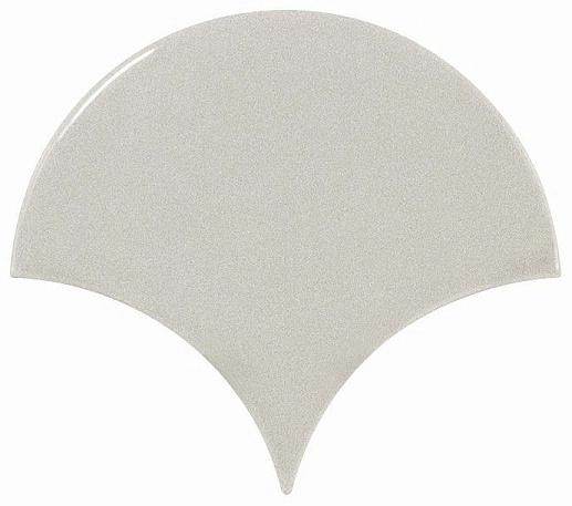 Scale Fan Light Grey 10.6x12 - фото 1