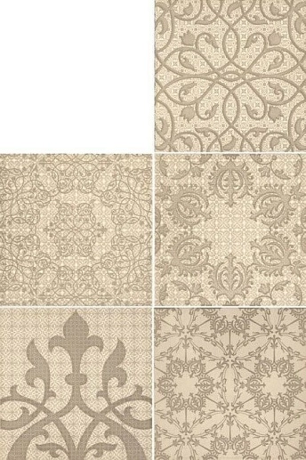 Design Marcel Wanders Minoo A1(mix 5 pz) 20x20 - фото 1