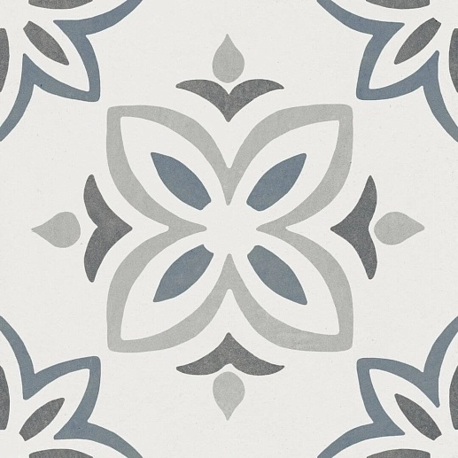 Provenza Blue Bloom 22.3x22.3 - фото 1