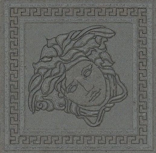 Greek Tozzetto Antracit/Oro 12.5x12.5 - фото 1
