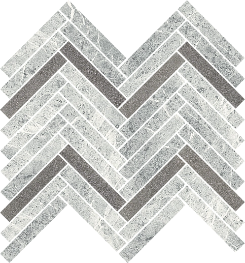 Stone Matter Grys Mozaika Polysk 28.1x30.1 - фото 1