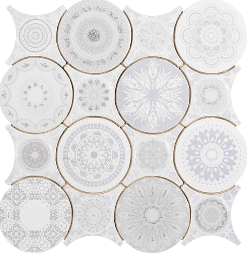 Mosaico Ceramics Frozen 28x28 - фото 1