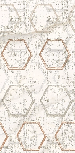 Apulia Oro Hexagone 31.5x63 - фото 1