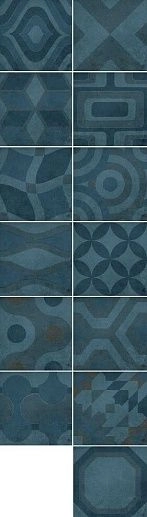 Memory Of Decor Liberty Bleu 20x20 - фото 1
