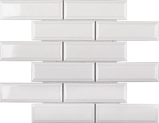 Brick & Metro White Glossy KM82895 28.8x29.4x0.65 - фото 1