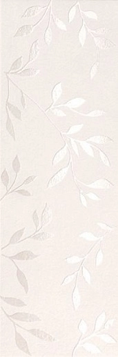 Deco&More Flower White 25x75 - фото 1