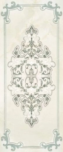Visconti Turquoise Decor 02 25x60 - фото 1