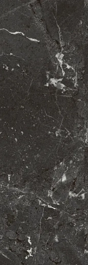 KM3090B0150R Тубкаль чёрный глянцевый обрезной 30x89.5x0.9 - фото 1