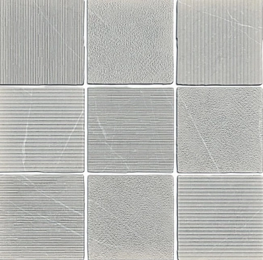 Gea Carved Grey 12.1x12.1 - фото 1