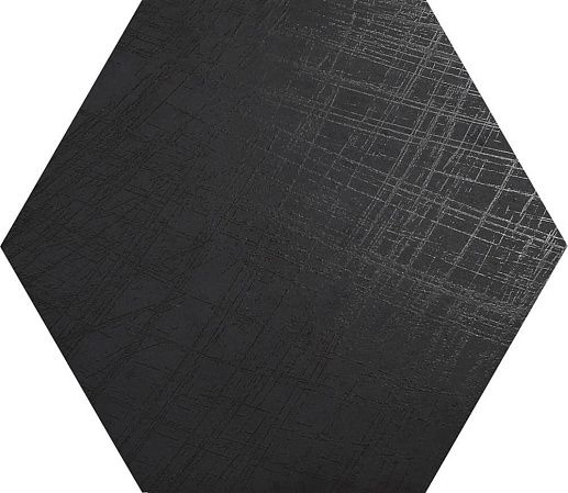 Indy Nero Esagono Lato 34.6x40 - фото 1