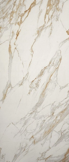 Roma Gold Gres Porcellanato Calacatta Oro Brillante 120x278 RT - фото 1