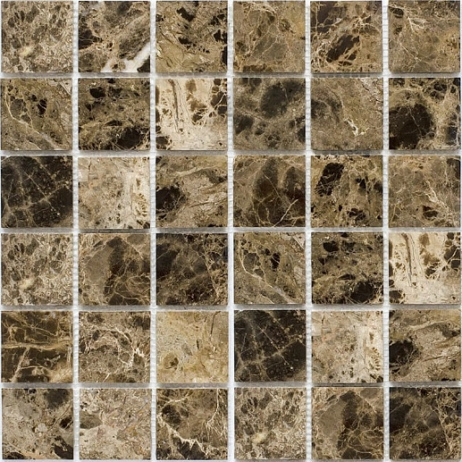Wild Stone Dark Emperador Polished 48x48 (JMST055) - фото 1