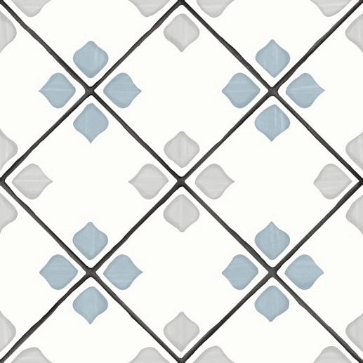 Tanger Silver Rhomb 12.3x12.3 - фото 1