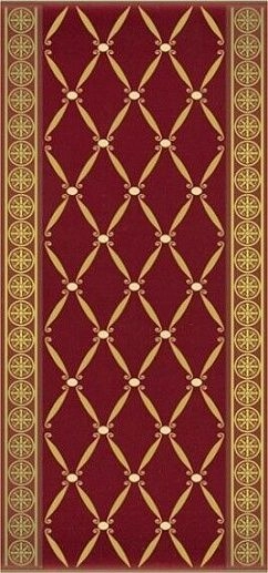 Noblesse Cenefa Delis Burdeos Gold 10x20 - фото 1