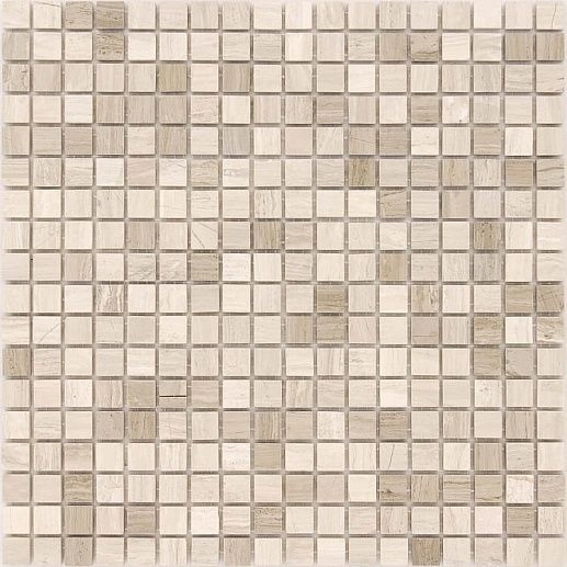 Pietrine 4 мм Travertino Silver Pop 1.5x1.5 - фото 1