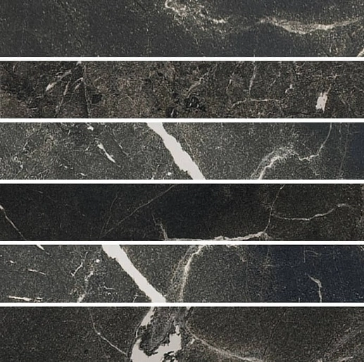 Timeless Black Deep 3D Mosaico 30x30 Nat - фото 1