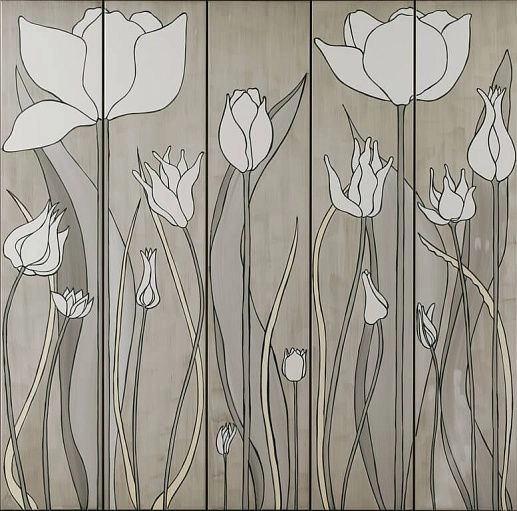 Design Tulipani 3 20x100 - фото 1