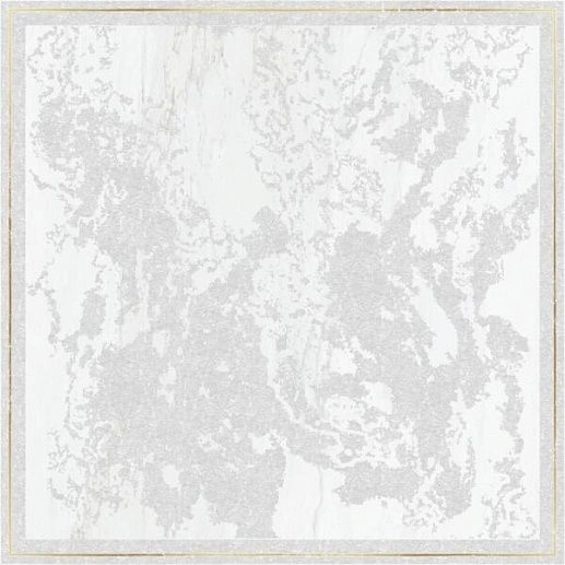 Venus Solitaire Rosone Pav. Gold White Lapp/Rett 60x60 - фото 1