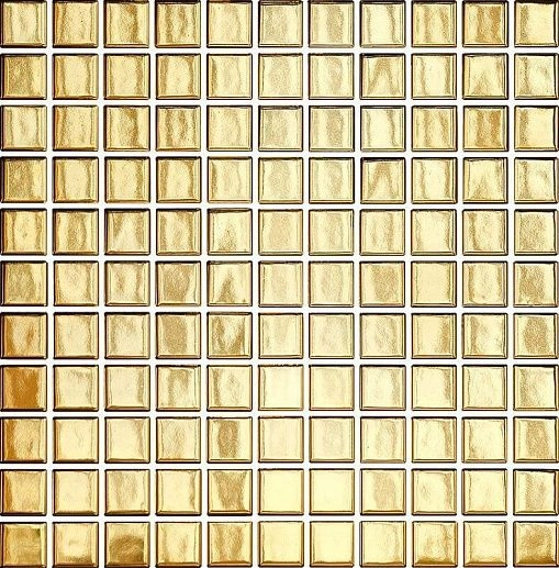 Metal Golden Glossy 30.25x30.25 - фото 1