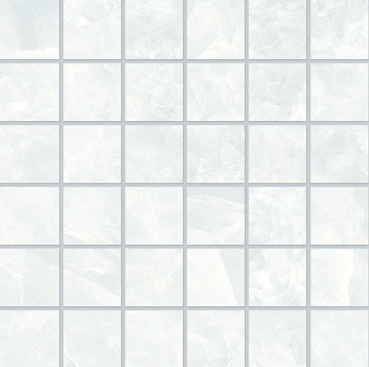 Tele di Marmo Revolution Mosaico 5x5 Thassos Lap 29.4x29.4 - фото 1